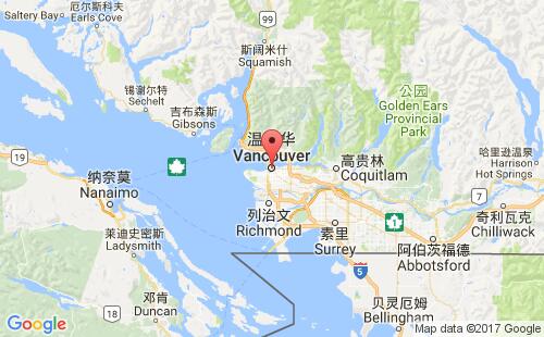 加拿大主要港口 溫哥華港(vancouver,bc)