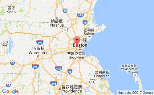 美國海運(yùn)港口劍橋cambridge港口地圖