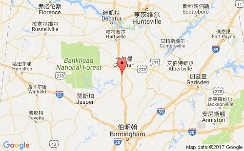 美國(guó)海運(yùn)港口好望角good hope港口地圖