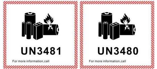 UN3480和UN3481標(biāo)志